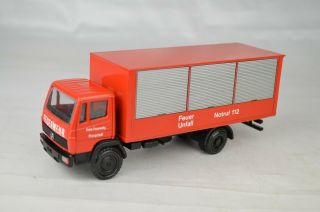 Nzg 250 Mercedes Fire Brigade Accident Vehicle 6 1/4 " Republic Of Germany N