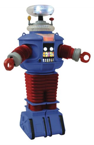 Diamond Select Toys Lost In Space Retro B9 Robot With Lights And Sounds