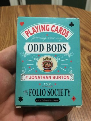 Odd Bods Playing Cards By Jonathan Burton