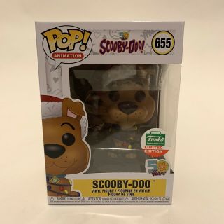 Funko Pop 655 Scooby - Doo.  50 Years Limited Edition Funko Shop Exclusive