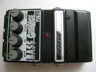 Vintage Dod Fx92 Bass Grunge Distortion Guitar Effect Pedal Usa