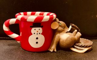 Charming Tails " Waiting For Santa " Fitz & Floyd Christmas