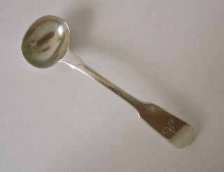 A George Iii Sterling Silver Mustard Spoon London 1819 Thomas Richards