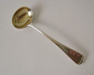 A George Iii Sterling Silver Mustard Spoon London 1811 George Turner