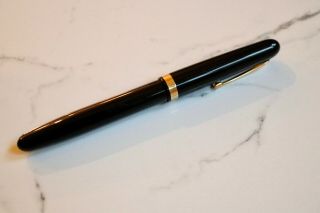 Omas Extra 620 Black & Gold Fountain Pen