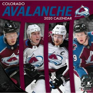Turner Licensing,  2020 Calendars Colorado Avalanche Wall Calendar With Stapled
