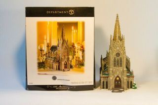 Dept 56 - Christmas In The City - Cathedral Of St.  Nicholas (59248)