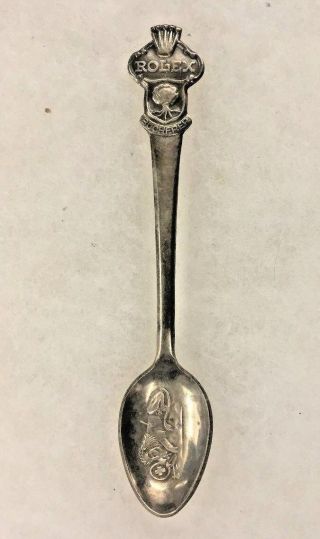 Vintage Rolex Bucherer Of Switzerland Spoon (engraved Lion)