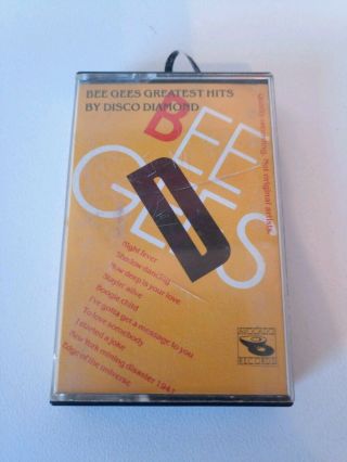 The Best Of Bee Gees Cassette Tape Music Cassingle Audio Case Boot Leg
