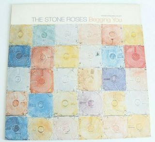 The Stone Roses - Begging You - 12 " Single Vinyl Ltd Ed Art Print - Geffen 1995
