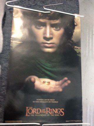 Lord Of The Rings Fellowship Poster 2001 Frodo Baggins