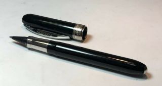Visconti Rembrandt Marbled Black Ball Point Pen (out Of Ink)