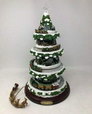 Thomas Kinkade Wonderland Express Christmas Tree Limited Edition