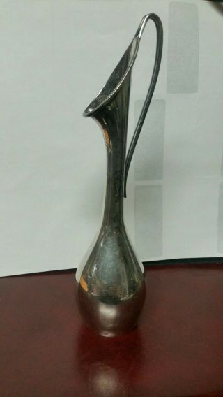 Antique Sterling Silver.  925 Small Vase.  A.  F.  Rasmussen.  Denmark