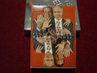 Penn And Teller Marked Playing Cards.