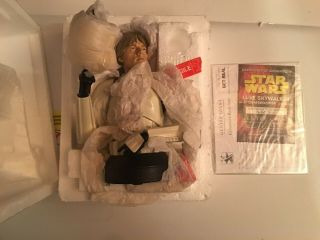 Star Wars Gentle Giant Luke Skywalker In Stormtrooper Disguise Mini Bust