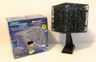 Star Trek Tng Borg Cube Ship 6158 The Next Generation - Lights And Sounds Work