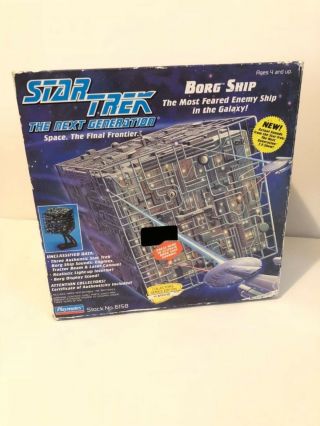 Star Trek TNG Borg Cube Ship 6158 The Next Generation - Lights and Sounds Work 3