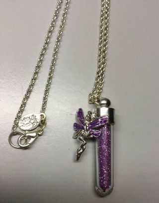 Fairy Dust Purple Necklace