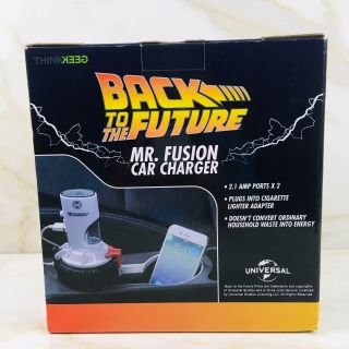 Back To The Future Mr.  Fusion Car Charger/ Collectible/ Memorabilia/science