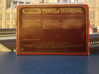 1989 Matchbox Models of Yesteryear Y - 3.  4.  1.  1912 Model 