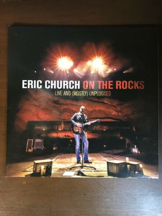 Eric Church On The Rocks Live Vinyl Lp Rsd Record Store Day 2016