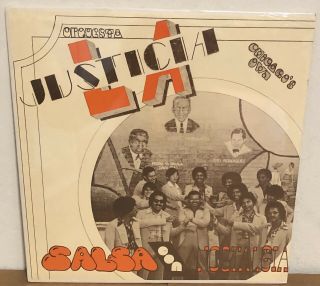 Orquesta La Justicia / Salsa Con Nostalgia / Latin Salsa Guaguanco / Orig/sealed