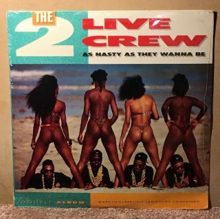 2 Live Crew As Nasty As They Wanna Be Old Stock 1989 Not Reissue