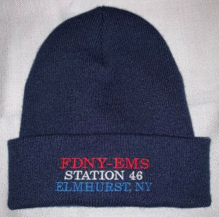 FDNY NYC Fire Department York City EMS Paramedic Winter Hat Queens 2