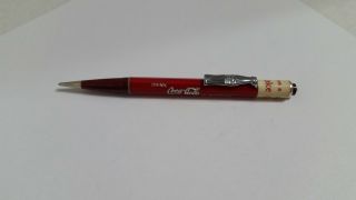 1950’s Coke Mechanical Pencil “have A Coke” Logo Eraser Cap