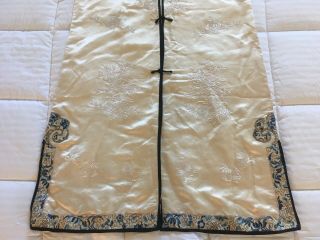 Antique Chinese Embroidered Silk Robe 2