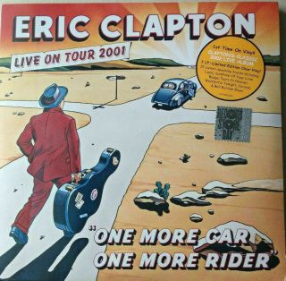 Rare/3000 Eric Clapton One More Car Rider Live 2001 Tour Rsd 2019 Clear 3 - Lp Set