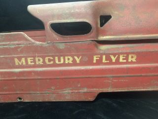 Vtg 30s 1939 Mercury Flyer Ride - On Train w Paint & Wheels 2