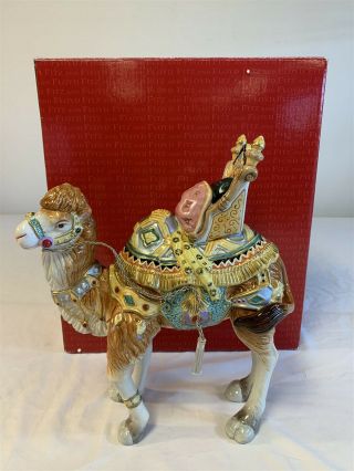 Fitz And Floyd Classics 19/214 Nativity Nubian Camel Figurine