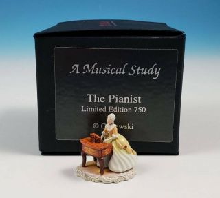 Olszewski The Pianist Miniature Bronze Figurine Limited Edition A Musical Study
