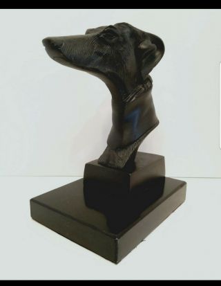 Italian Greyhound Whippet Dog Bookend Home Decor Office Desk Statue Figurine Art