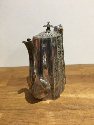 Antique Walker And Hall Coffee Pot 2