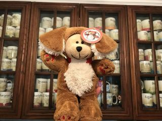 Authentic Starbucks China 2018 Chinese Year Of The Dog Bearista Bear Plush