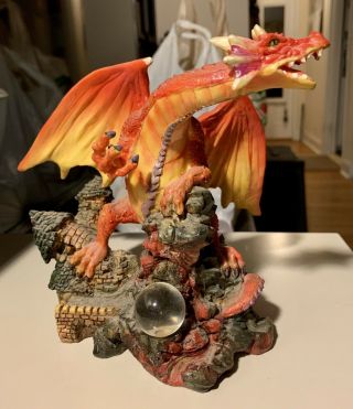 Dragon 7” Figurine Ceramic