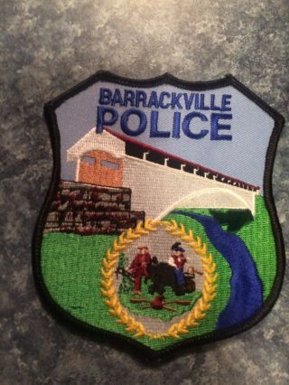 Barrickville Police - Wv Police Patch