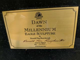 Franklin Dawn of the Millennium Eagle by Ronald Van Ruyckevelt 0196 3