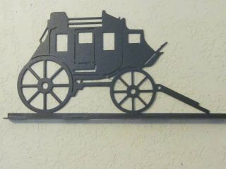 Stagecoach Mailbox Topper (no Name) Textured Black Powder Coat Finish