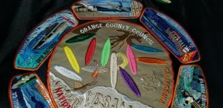BSA 2010 National Scout Jamboree ORANGE COUNTY COUNCIL California PATCH Set PINS 3