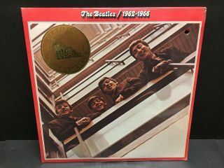 The Beatles 1962 - 1966 (aka The Red Album) New/sealed Lp 1973 Apple Hype Sticker