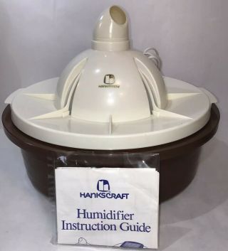 Vintage Hankscraft Gerber No 240 Brown Vapor Humidifier W/ Instructions