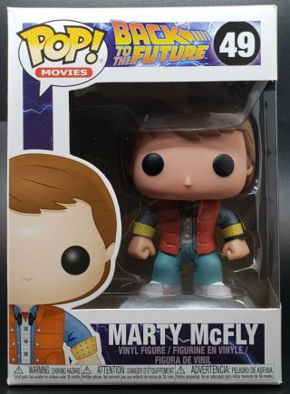 Funko Pop,  Protector Movies 49 Back To The Future - Marty Mcfly