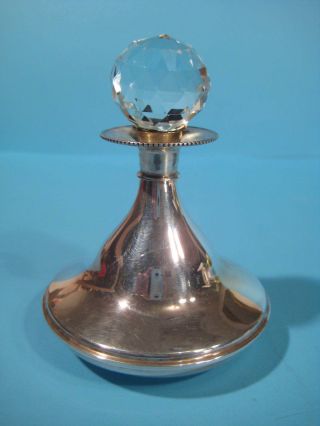 Italian 800 Sterling Silver Perfume Scent Bottle
