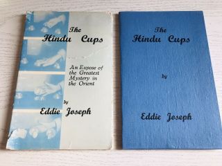 ‘THE HINDU CUPS’ BY EDDIE JOSEPH MAGIC CONJURING BOOK CUPS AND BALLS MAGICIAN 3
