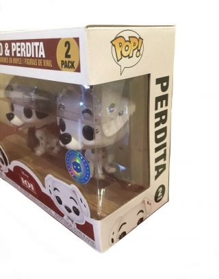 Funko Pop Disney Pongo & Perdita 2 Pack 101 Dalmatians In A Box Exclusive 3