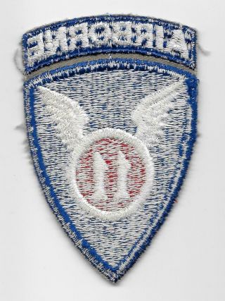 Ww2 11th Airborne Division Patch - Whiteback - 1 - Piece - Us Army